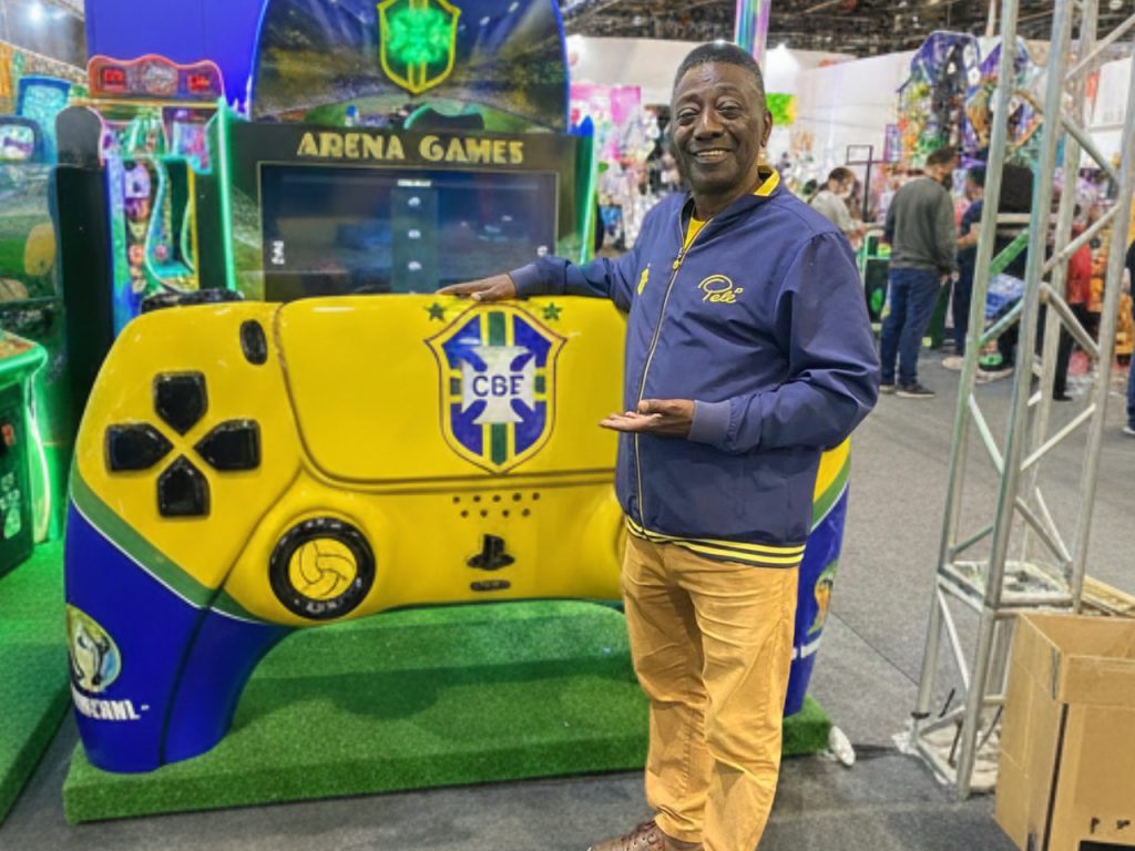Arena Futebol Brasil da Diversões Coringa em feira