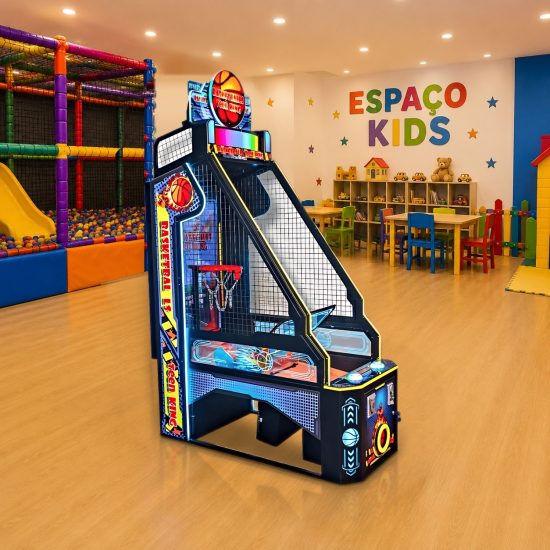 Basquete Eletrônico Neon - Diversões Coringa