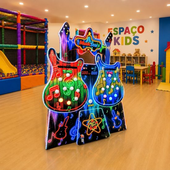 Guitarra Music Star - Diversões Coringa