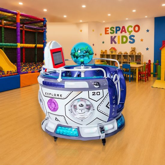 Kiddie Ride Mini La Bamba Espacial - Diversões Coringa