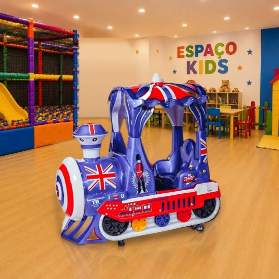 Kiddie Ride Trenzinho London - Diversões Coringa