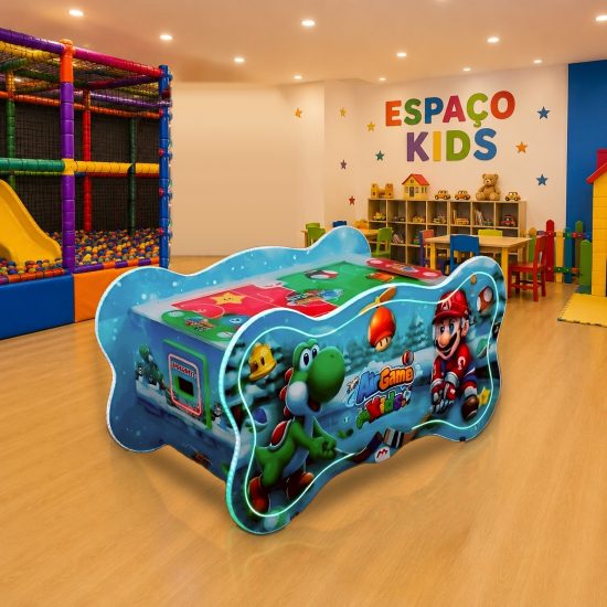 Mesa de Air Game Kids Super Mario - Diversões Coringa
