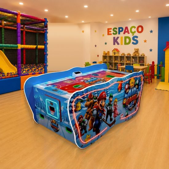 Mesa de Air Game Super Mario - Diversões Coringa