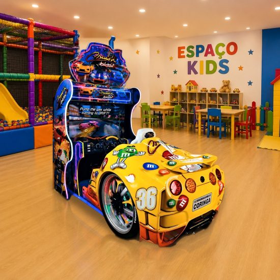 Simulador de Corrida Cruis'n Blast (M&M's) - Diversões Coringa