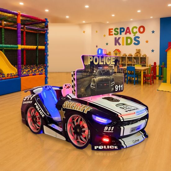 Simulador de Corrida Police - Diversões Coringa