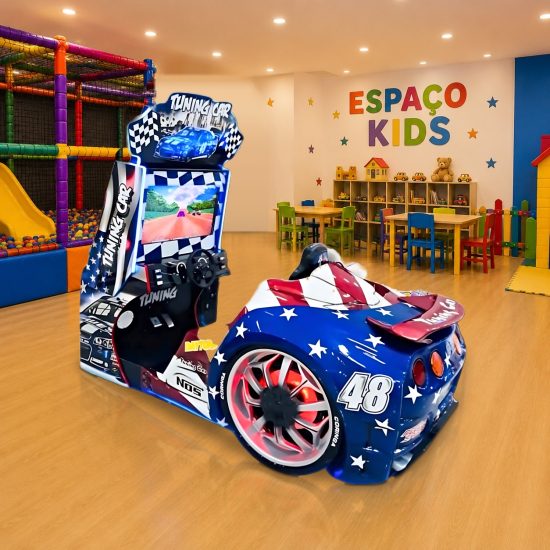 Simulador de Corrida Tunning Red - Diversões Coringa